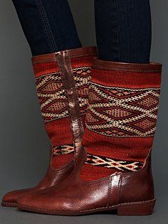 Handmade Kelim Boots by Boholand; Sylish Boho and Chic