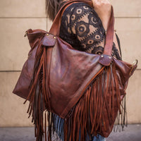 Culture Riot Dakota Bohemian Leather Fringe Bag