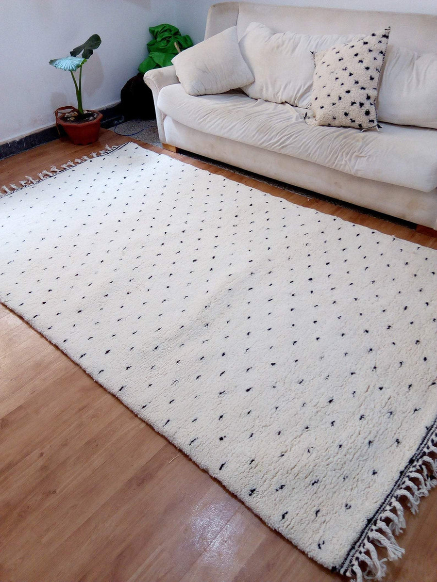 Handmade wool rug - boholandesing