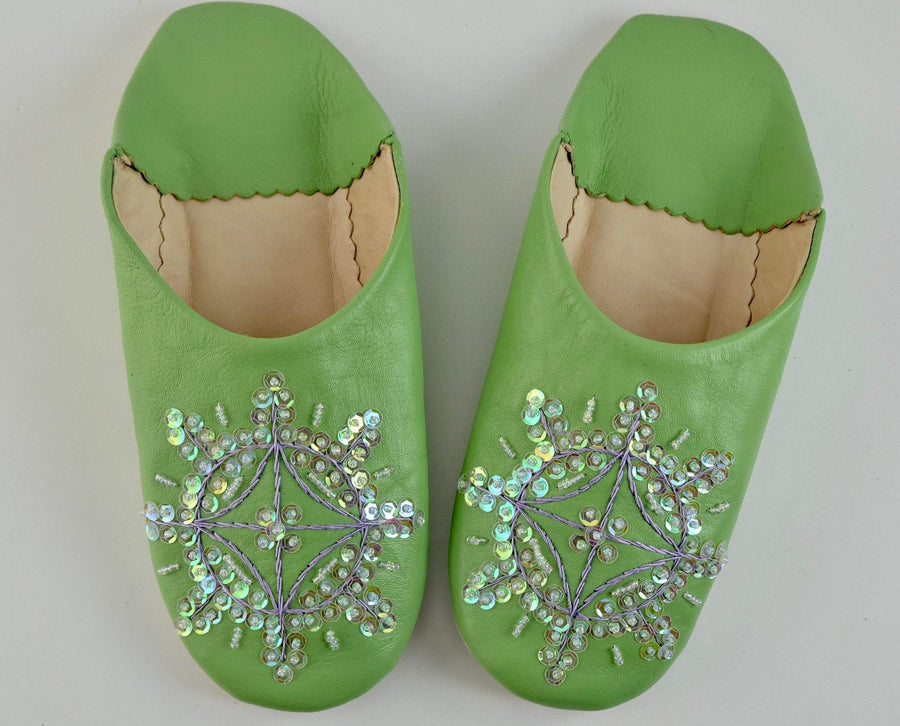  Moroccan babouche slipper, Leather slipper, Unisex Handmade  Babouches slippers Dyed With Natural Color, babouche men, babouche women :  Handmade Products